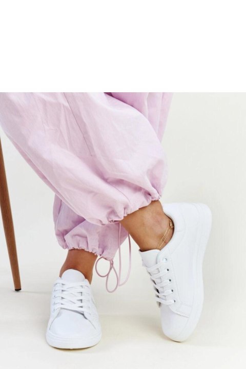 Białe sneakersy eko skóra Berdine - Solea Białe sneakersy eko skóra Berdine - Solea