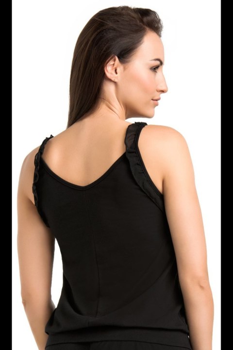 Koszulka nocna Koszulka do spania Model Sleepy 2709-1 Black - Teyli Koszulka nocna Koszulka do spania Model Sleepy 2709-1 Black - Teyli
