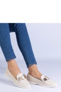 Mokasyny Model Nensi DH-1145 Beige - PRIMO
