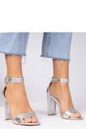 Sandały Model Miledia H8-296 Silver - PRIMO