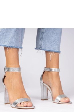 Sandały Model Miledia H8-296 Silver - PRIMO