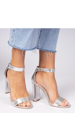 Sandały Model Miledia H8-296 Silver - PRIMO