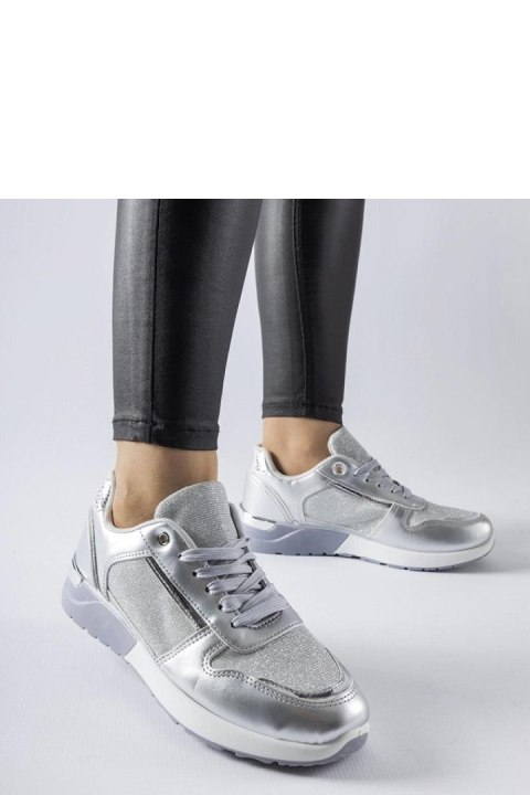 Szare sneakersy z ozdobną nitką Facondo - Solea Szare sneakersy z ozdobną nitką Facondo - Solea