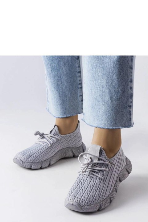 Szare sportowe sneakersy Élodie - Solea Szare sportowe sneakersy Élodie - Solea