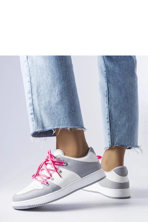 Białe retro sneakersy Shari - Solea Białe retro sneakersy Shari - Solea