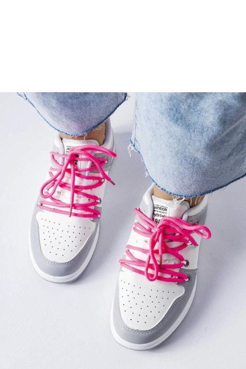 Białe retro sneakersy Shari - Solea Białe retro sneakersy Shari - Solea