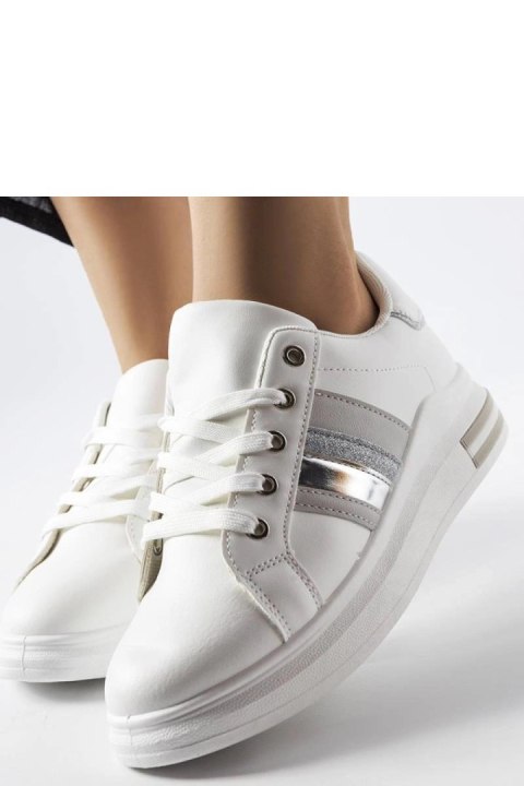 Białe sneakersy na platformie Sacaton - Solea Białe sneakersy na platformie Sacaton - Solea