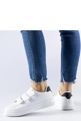 Białe sneakersy zapinane na rzepy Paré - Solea