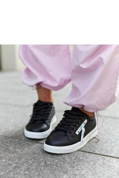 Czarne sneakersy eko skóra Brecht - Solea Czarne sneakersy eko skóra Brecht - Solea