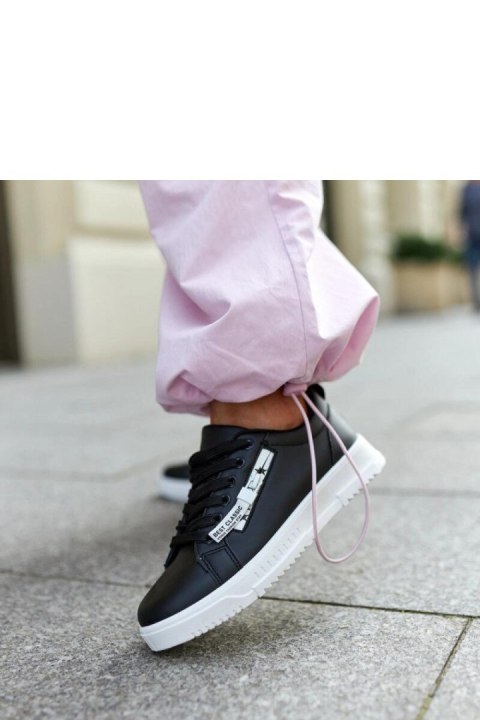 Czarne sneakersy eko skóra Brecht - Solea Czarne sneakersy eko skóra Brecht - Solea