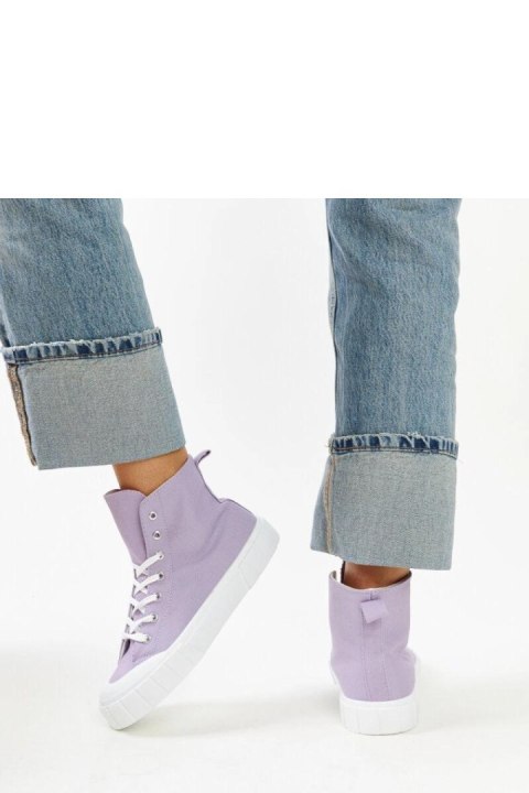 Fioletowe wysokie trampki Vinka - Solea Fioletowe wysokie trampki Vinka - Solea