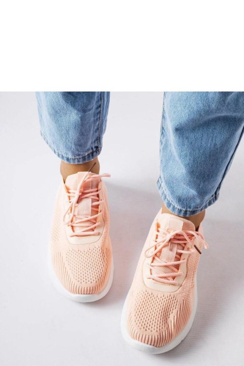 Pomarańczowo-białe sneakersy Nelson - Solea Pomarańczowo-białe sneakersy Nelson - Solea
