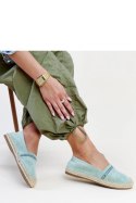 Zielone espadryle z cyrkoniami Abia - Solea