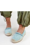 Zielone espadryle z cyrkoniami Abia - Solea