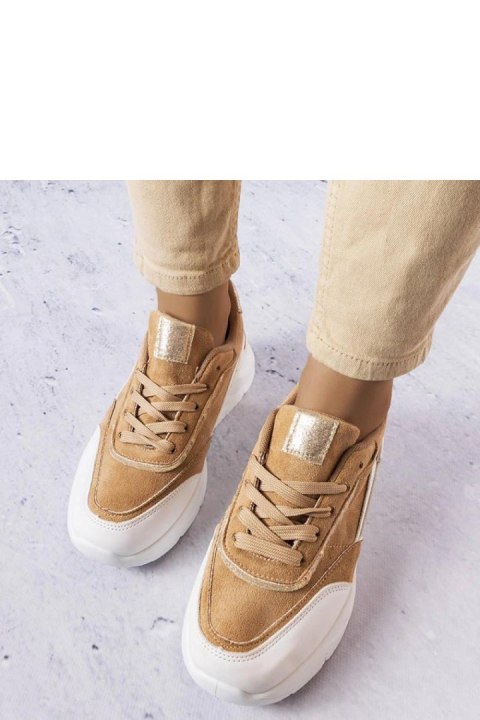 Beżowe sneakersy z eko-zamszu Dupuis - Solea Beżowe sneakersy z eko-zamszu Dupuis - Solea