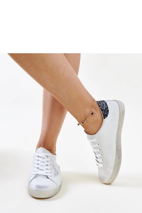 Białe sneakersy z efektem ,,znoszenia`` Gombola - Solea Białe sneakersy z efektem ,,znoszenia`` Gombola - Solea