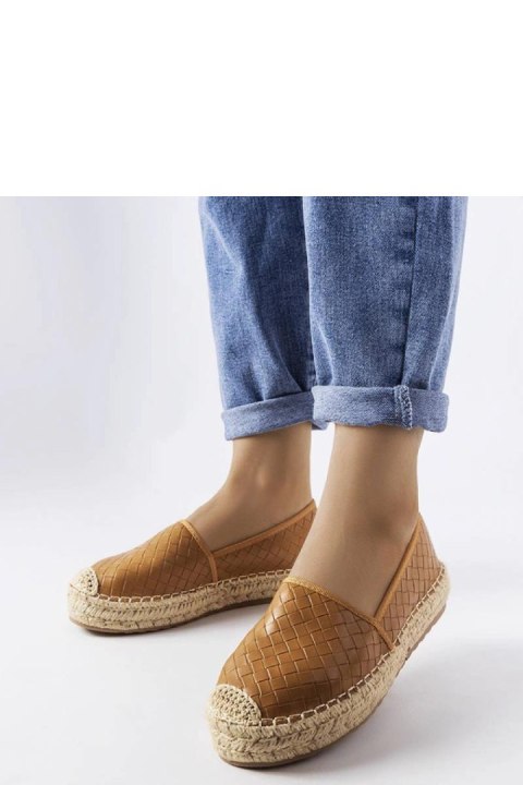 Brązowe espadryle zdobione tłoczeniem Geoffrey - Solea Brązowe espadryle zdobione tłoczeniem Geoffrey - Solea