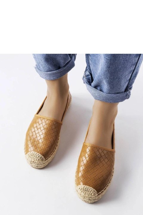 Brązowe espadryle zdobione tłoczeniem Geoffrey - Solea Brązowe espadryle zdobione tłoczeniem Geoffrey - Solea