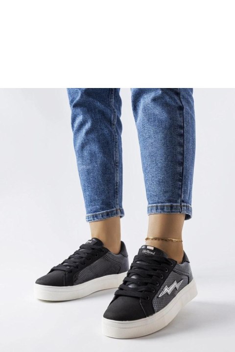 Czarne sneakersy Vernadeau - Solea Czarne sneakersy Vernadeau - Solea