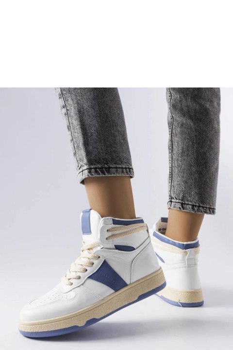 Niebieskie sneakersy za kostkę Robin - Solea Niebieskie sneakersy za kostkę Robin - Solea