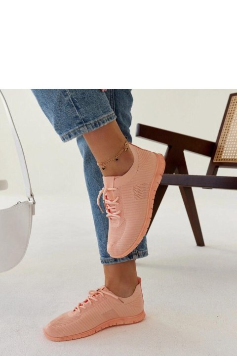 Różowe materiałowe sneakersy Erminio - Solea Różowe materiałowe sneakersy Erminio - Solea