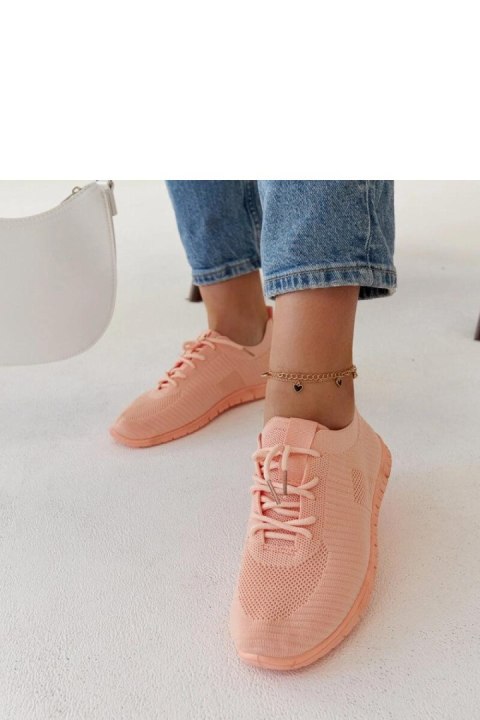 Różowe materiałowe sneakersy Erminio - Solea Różowe materiałowe sneakersy Erminio - Solea