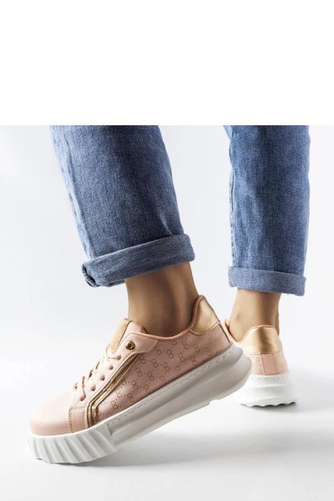Różowe sneakersy na platformie Giuseppe - Solea Różowe sneakersy na platformie Giuseppe - Solea