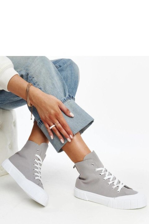 Szare wysokie trampki Vinka - Solea Szare wysokie trampki Vinka - Solea