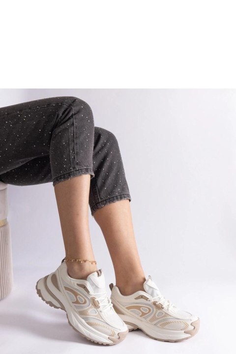 Białe damskie sneakersy sportowe Limon - Solea Białe damskie sneakersy sportowe Limon - Solea