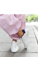 Białe sneakersy eko skóra Gioya - Solea