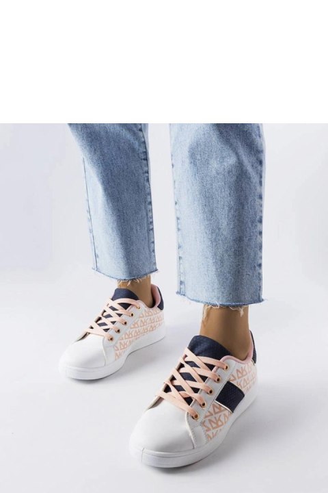 Białe sneakersy z kolorowymi wstawkami Kessla - Solea Białe sneakersy z kolorowymi wstawkami Kessla - Solea