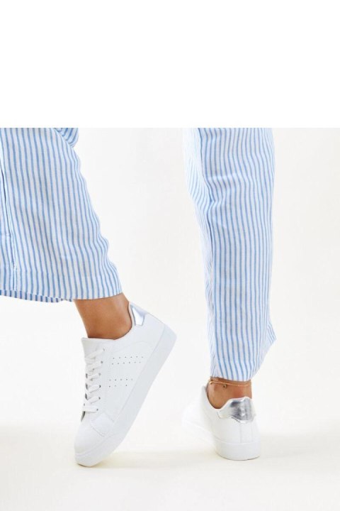 Biało-srebrne sneakersy Akila - Solea Biało-srebrne sneakersy Akila - Solea