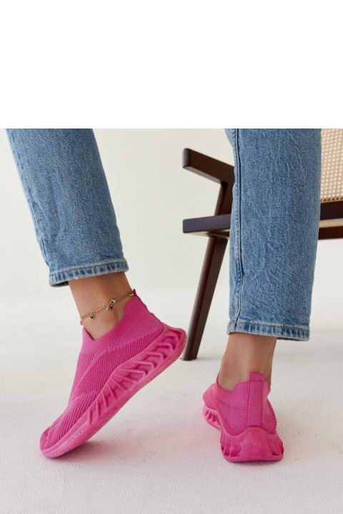 Ciemnoróżowe sneakersy sportowe Neda - Solea Ciemnoróżowe sneakersy sportowe Neda - Solea
