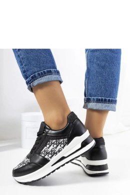 Czarne sneakersy Aloisia - Solea