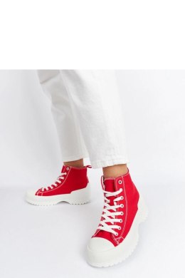 Czerwone trampki za kostkę Ronchis - Solea