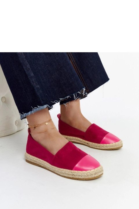 Różowe espadryle Carugo - Solea Różowe espadryle Carugo - Solea