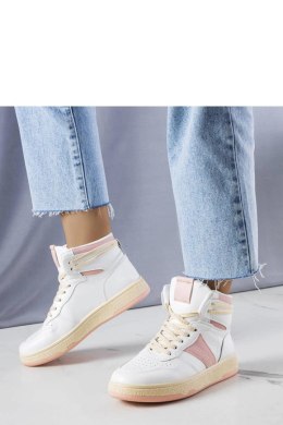 Różowe sneakersy za kostkę Robin - Solea