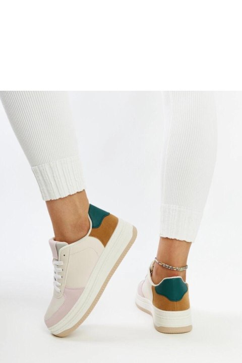 Sneakersy na platformie Cvita pastelowe - Solea Sneakersy na platformie Cvita pastelowe - Solea
