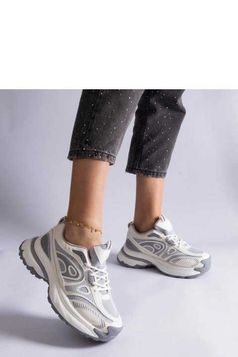 Szare damskie sneakersy sportowe Limon - Solea Szare damskie sneakersy sportowe Limon - Solea