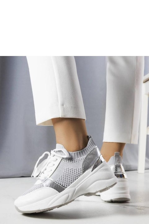 Szare sneakersy na koturnie Ann - Solea Szare sneakersy na koturnie Ann - Solea