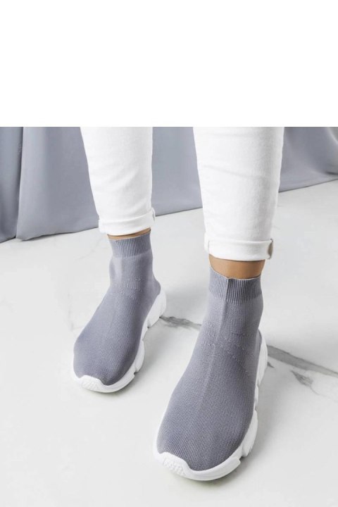 Szare wysokie sneakersy William - Solea Szare wysokie sneakersy William - Solea