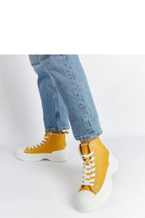 Żółte trampki za kostkę Ronchis - Solea Żółte trampki za kostkę Ronchis - Solea