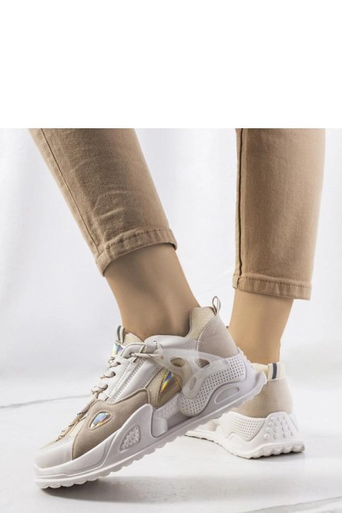 Beżowe sneakersy Mansfield - Solea Beżowe sneakersy Mansfield - Solea