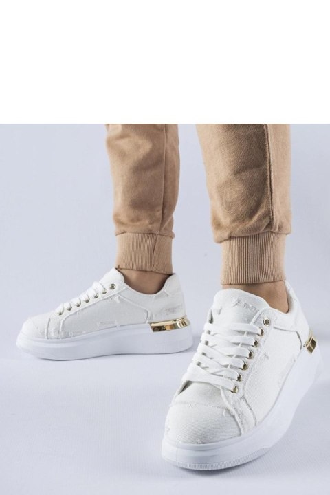 Białe sneakersy na platformie Ossona - Solea Białe sneakersy na platformie Ossona - Solea