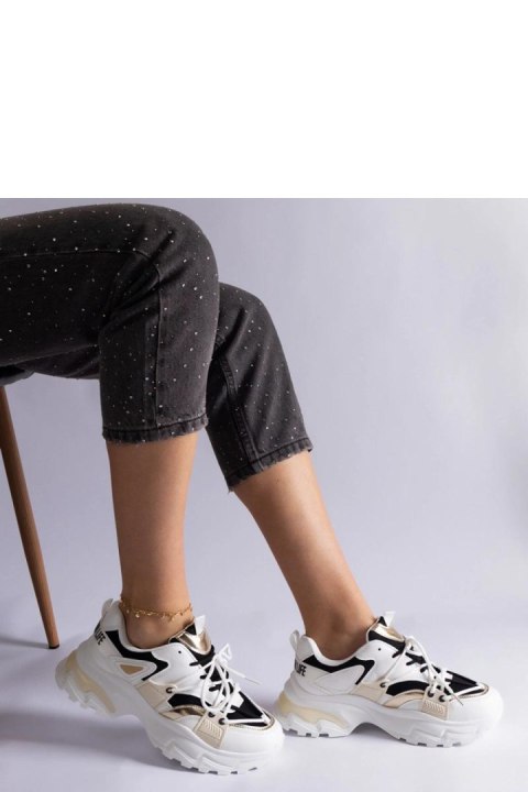 Biało-czarne sneakersy sportowe Sulamita - Solea Biało-czarne sneakersy sportowe Sulamita - Solea