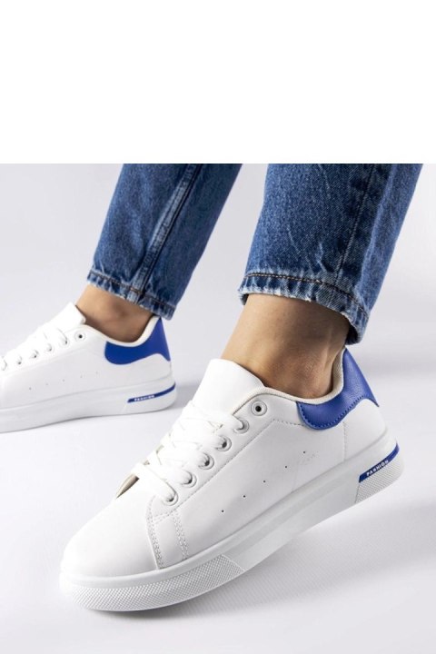 Biało-granatowe sneakersy Leland - Solea Biało-granatowe sneakersy Leland - Solea