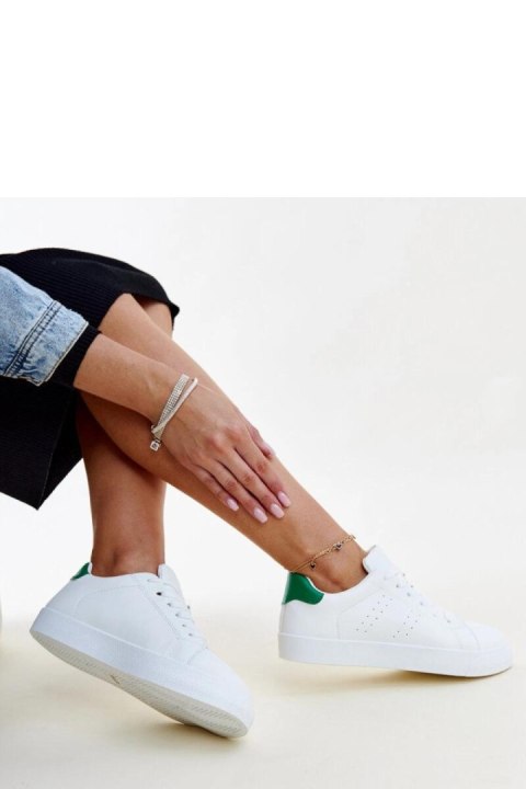 Biało-zielone sneakersy Akila - Solea Biało-zielone sneakersy Akila - Solea