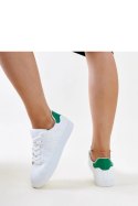 Biało-zielone sneakersy Akila - Solea