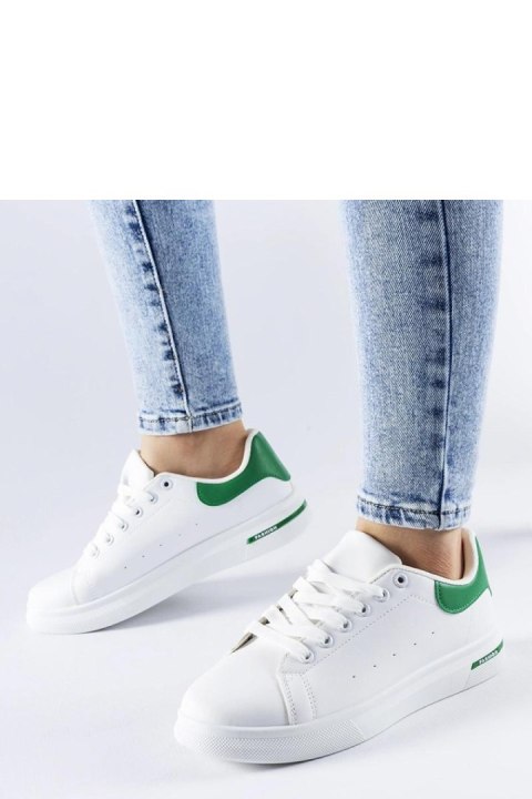 Biało-zielone sneakersy Leland - Solea Biało-zielone sneakersy Leland - Solea