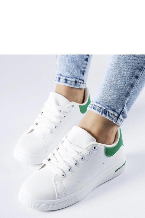 Biało-zielone sneakersy Leland - Solea Biało-zielone sneakersy Leland - Solea